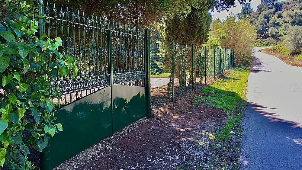 vallados y cercados de fincas y villas en Marbella, Benahavis y alrededores.