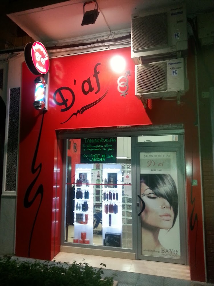peluqueria y estetica D· AF